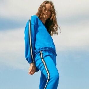 ATM | Side Stripe French Terry Sweatshirt